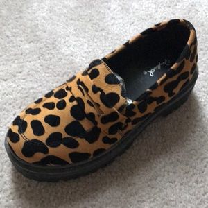 Quipid Leopard Loafers